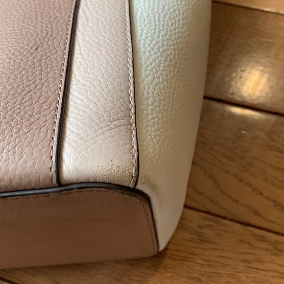 Michael Michael Kors Large Leather Gemma Colorblock Front Pocket Tote - Picture 14 of 15